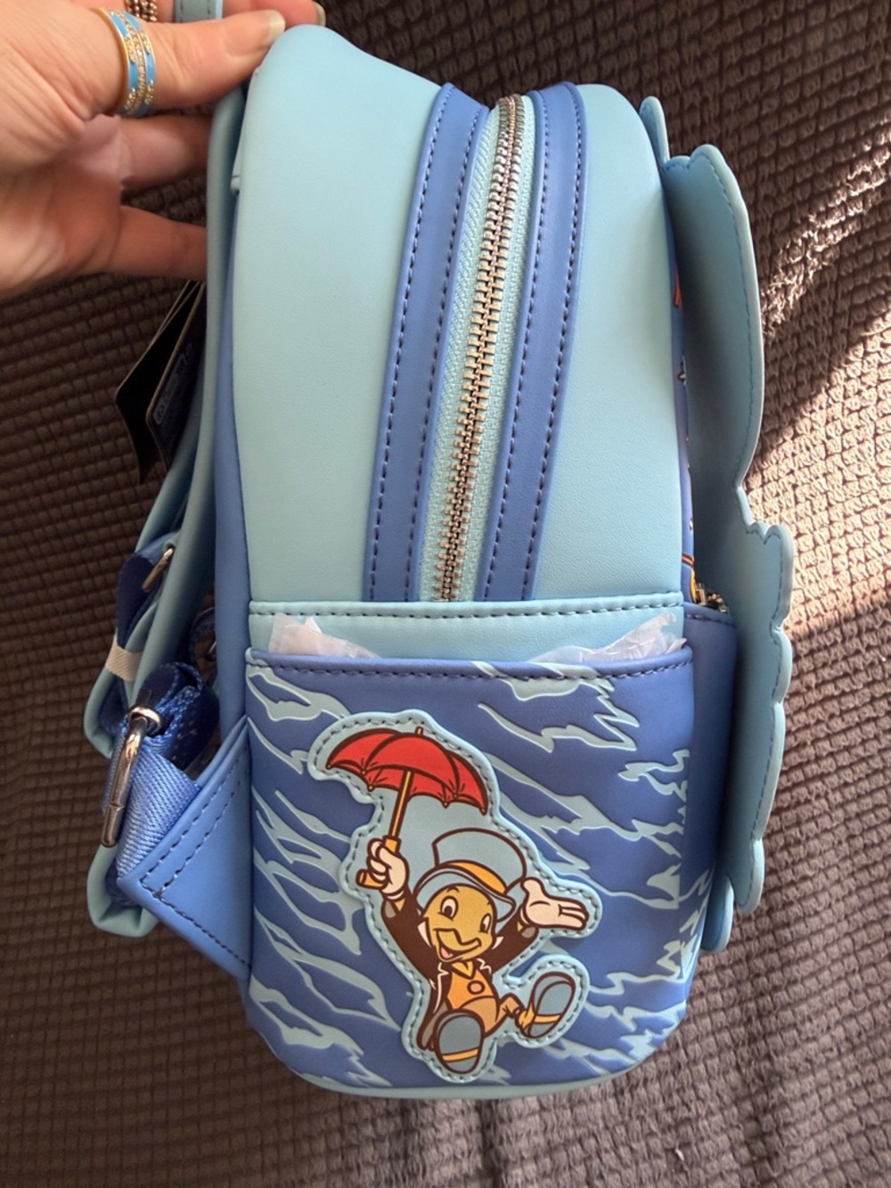 Disney Pinocchio Loungefly Mini Backpack - Picture 4 of 4